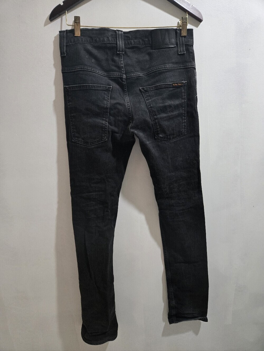 nudie jeans |thin finn | org black ring | vintage Early 2000s | DAMAGED - Picture 6 of 13